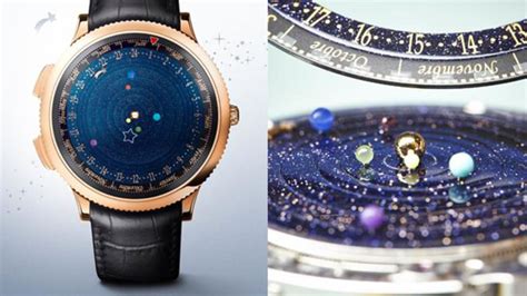 a watch replicating the moment of solar system|Astronomical Watch Gorgeously Depicts the Real.